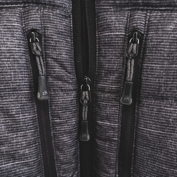 ZeroXposur Puffer Jacket Mens XXL Black Gray Quilted Insulated Winter Outdoor - Picture 3 of 11